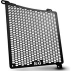 Protector de radiador R&amp;G RACING Pro aluminio - negro - motoscamaralweb.com