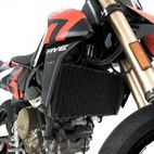 Protector de radiador R&amp;amp;G RACING Pro - negro - motoscamaralweb.com