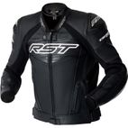 RST Tractech Evo D3O Leather Jacket - Black/White - motoscamaralweb.com