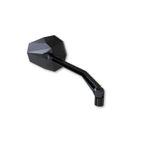 Retrovisor de manillar HIGHSIDER pro Stealth -X2 - con intermitentes LED - negro - Pareja - motoscamaralweb.com