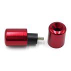 Contrapesos de manillar V PARTS Aluminio Kawasaki Rojo - motoscamaralweb.com