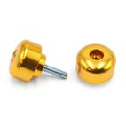 Contrapesos de manillar V PARTS Aluminio Oro - motoscamaralweb.com