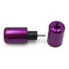 Contrapesos de manillar V PARTS Aluminio Suzuki Violeta - motoscamaralweb.com