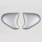 Cubiertas laterales ARAI (Sistema SuperAdSis ZF). Plata Mate (Modelos: SZ-F) - motoscamaralweb.com
