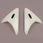 Ventilación trasera ARAI (TDR). Blanco (Modelos: SZ-F) - motoscamaralweb.com