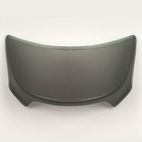 Spoiler ARAI XGB. Ahumado Mate - motoscamaralweb.com
