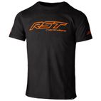Camiseta Hombre RST Race Dept Logo - Naranja Flúor - motoscamaralweb.com