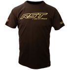 Camiseta Hombre RST Race Dept Logo - Amarillo Flúor - motoscamaralweb.com