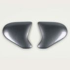 Cubiertas laterales ARAI (Sistema SuperAdSis ZF). PLATINUM Gris (Modelos: SZ-F) - motoscamaralweb.com