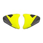 Cubiertas laterales ARAI para casco SZ-R EVO Frost Mimesis (sistema VAS-Z) - Amarillo - motoscamaralweb.com