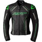 Chaqueta de Piel (Hombre) RST S-1 CE Verde. Talla EU54/L - motoscamaralweb.com