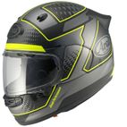 Casco ARAI Quantic Giu - amarillo - motoscamaralweb.com