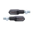 Intermitente/luz de posición LED HIGHSIDER smart Namiko-TS 2in1 - cristal ahumado - homologado E - Pareja - motoscamaralweb.com