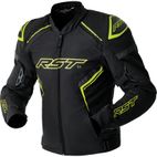 RST S1 D3O Textile Jacket - Black/Flo Yellow - motoscamaralweb.com