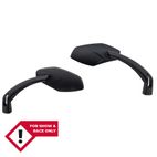 Retrovisor de manillar HIGHSIDER smart Luca - negro - motoscamaralweb.com