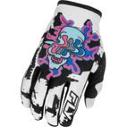 Guantes FLY RACING Lite Warp Special Edition - blanco/azul/rosa - motoscamaralweb.com