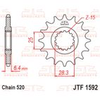 Piñón con goma anti-ruido JT SPROCKETS acero 1529 - 520 - motoscamaralweb.com