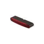 Piloto trasero LED HIGHSIDER pro Stripe - negro/rojo - 1 pieza - motoscamaralweb.com