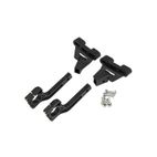 Kit montaje paramanos UFO - negro - motoscamaralweb.com