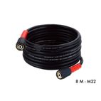 MANGUERA HIDROLIMPIADORA CON CONECTORES 8M - M22 - motoscamaralweb.com