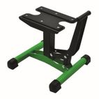 Caballete elevable RFX Pro Xtreme de un solo pilar H - Verde - motoscamaralweb.com