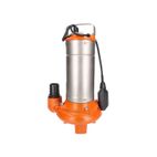 BOMBA ELECTRICA SUMERGIBLE AGUAS SUCIAS 1100W 430L/M - CUCHILLA - motoscamaralweb.com