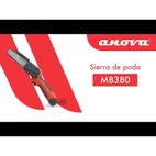 SIERRA PODA BATERIA 380W - 14.4V - 5 ANOVA - 2x2Ah - motoscamaralweb.com
