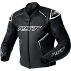 Chaqueta de piel RST S1 D3O - negro/blanco - motoscamaralweb.com