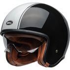 Casco BELL TX501 - Rally Gloss Black/White - motoscamaralweb.com