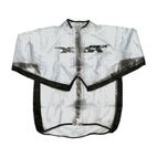 Chaqueta impermeable RFX Sport (transparente/negro). talla adulto M - motoscamaralweb.com