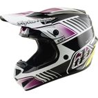 Casco TROY LEE DESIGNS GP Pro Mips - Segment negro/violeta - motoscamaralweb.com