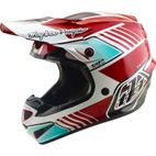 Casco TROY LEE DESIGNS GP Pro Mips - Segment rojo/blanco - motoscamaralweb.com