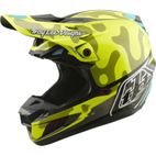 Casco TROY LEE DESIGNS SE5 Composite Mips - Myth amarillo flúor - motoscamaralweb.com