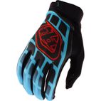 Guantes TROY LEE DESIGNS GP Pro - Framework negro/cian - motoscamaralweb.com