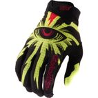 Guantes infantiles TROY LEE DESIGNS Air - Cyclops negro/Flo Yellow - motoscamaralweb.com