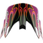 Visera TROY LEE DESIGNS SE5 Carbon - Torched violeta - motoscamaralweb.com