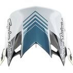 Visera TROY LEE DESIGNS GP Pro - Segment Matte Grey - motoscamaralweb.com