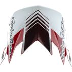 Visera TROY LEE DESIGNS GP Pro - Segment rojo - motoscamaralweb.com