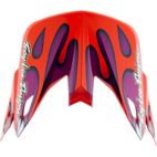 Visera TROY LEE DESIGNS SE5 Composite - Overspray violeta/blanco - motoscamaralweb.com