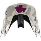 Visera TROY LEE DESIGNS SE5 Composite - Myth amarillo fluo - motoscamaralweb.com