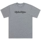 Camiseta TROY LEE DESIGNS Signature - Gray Heather - motoscamaralweb.com