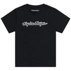Camiseta infantil TROY LEE DESIGNS Signature - negro - motoscamaralweb.com