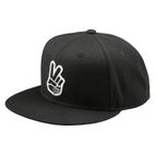 Gorra TROY LEE DESIGNS Flat Bill Snapback Peace - negro - motoscamaralweb.com