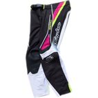 Pantalón infantil TROY LEE DESIGNS SE Pro - Salvo Negro/Blanco - motoscamaralweb.com