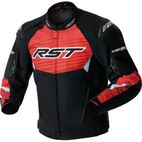 Chaqueta textil RST Tractech D3O - negro/rojo - motoscamaralweb.com