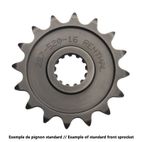 Piñón RENTHAL acero estándar 515U - 520 - motoscamaralweb.com