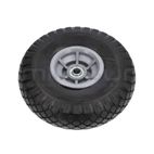 RUEDA PU 10 260MM 3.00-4 RODAMIENTO METÁLICO MAX.150KG - motoscamaralweb.com