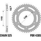 Corona PBR acero C45 templado 4385 - 525 - motoscamaralweb.com