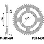 Corona PBR acero estándar - 420 - motoscamaralweb.com