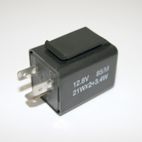 Relé electrónico para intermitentes SHIN YO 3 terminales 12V - motoscamaralweb.com